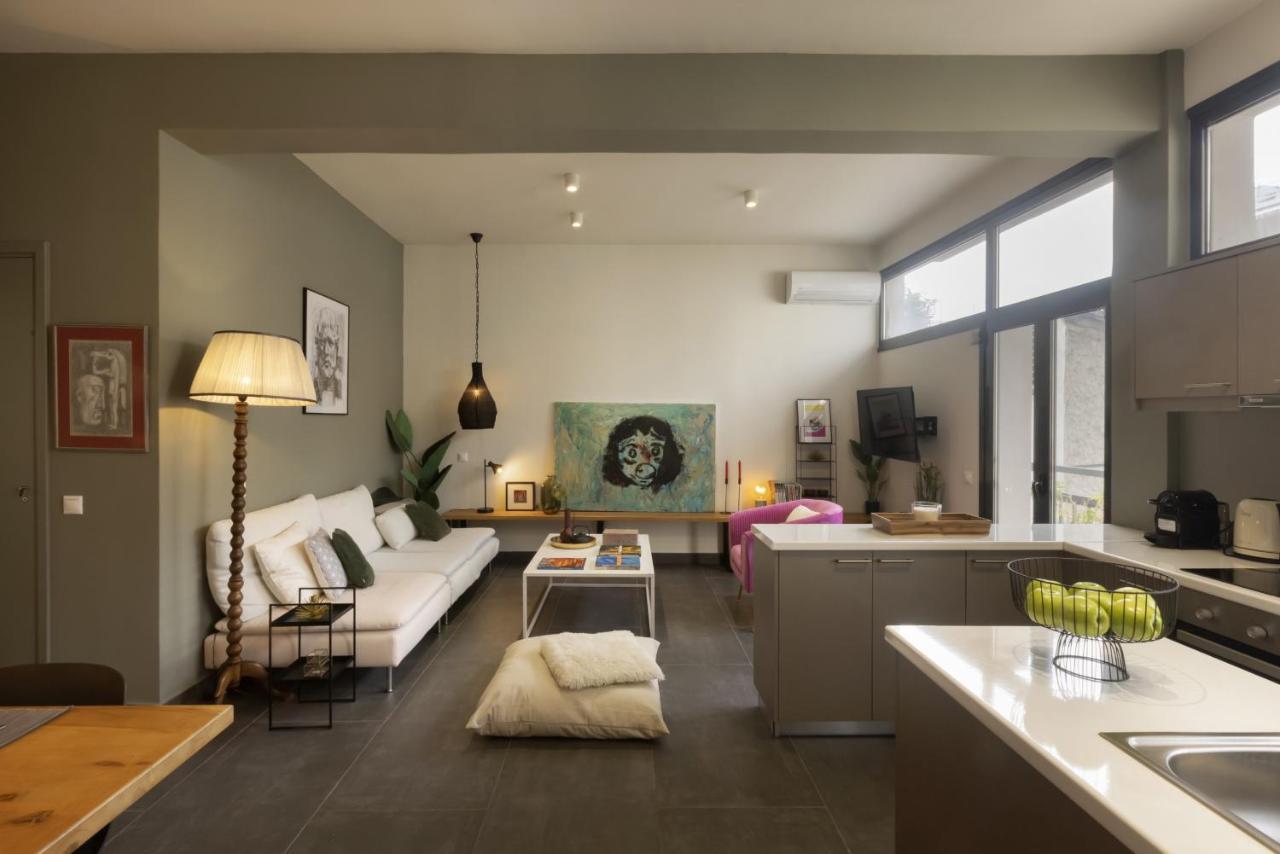 Апартаменты Α Rare Lux Artistic Renv Gem Opposite Emst Museum Афины Экстерьер фото